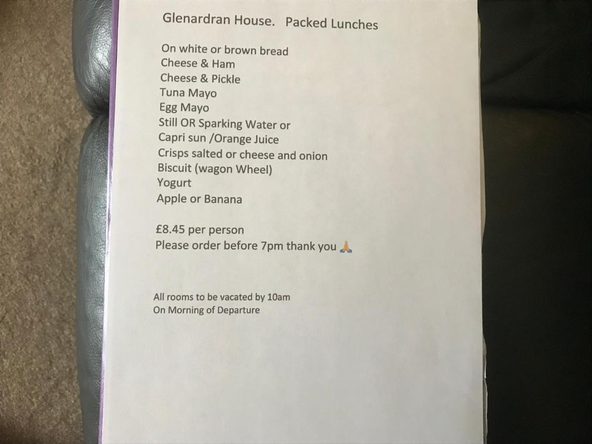 Glenardran House Bed and Breakfast Crianlarich Eksteriør billede
